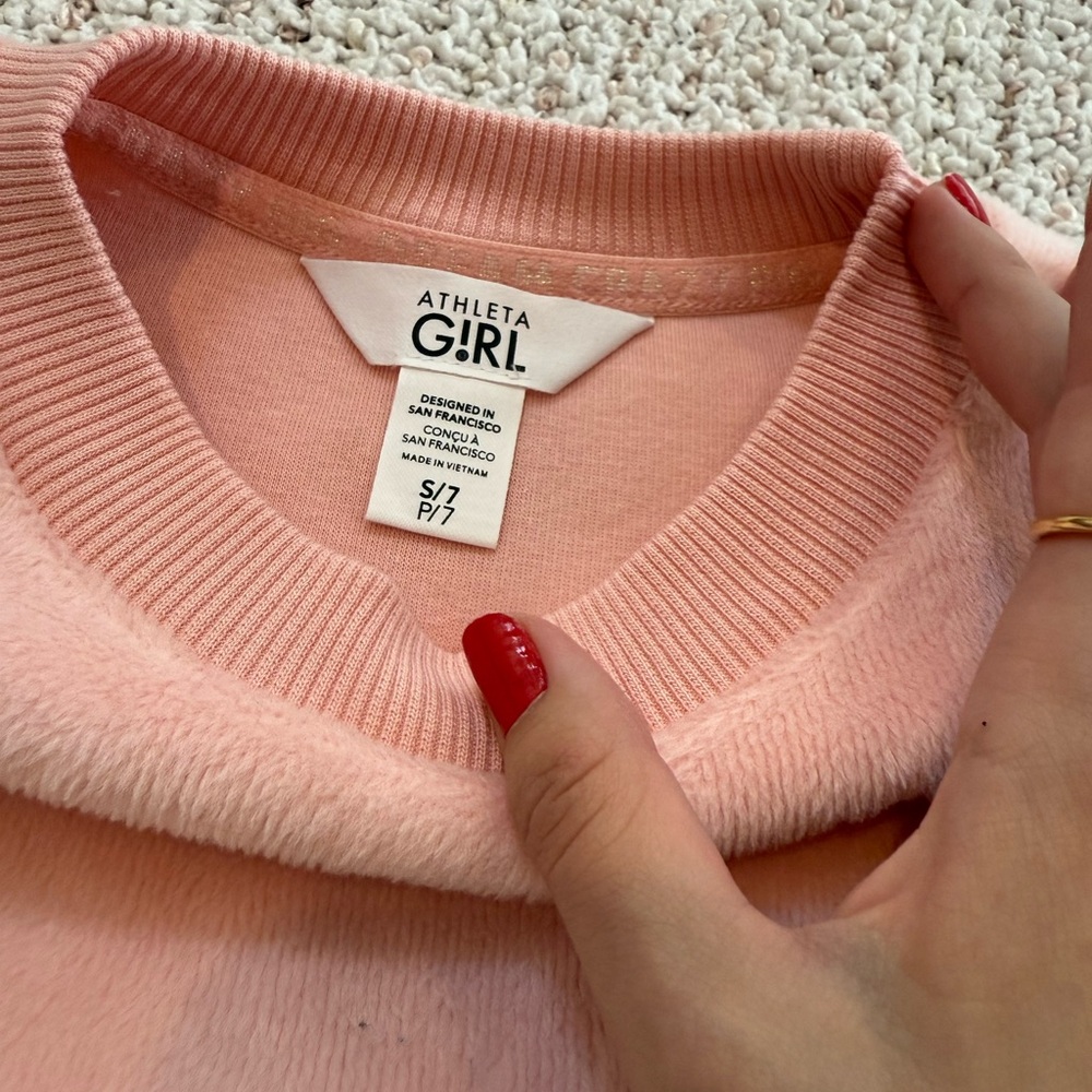 Athleta Pink Sweater
